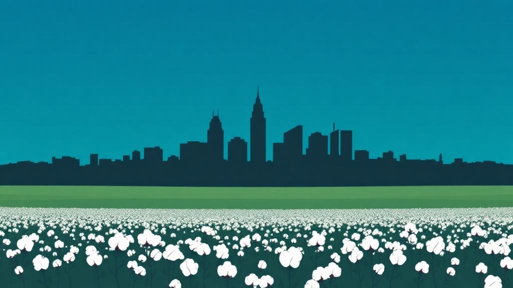 Alabama skyline illustration